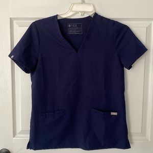 Figs Scrub Top (Navy)